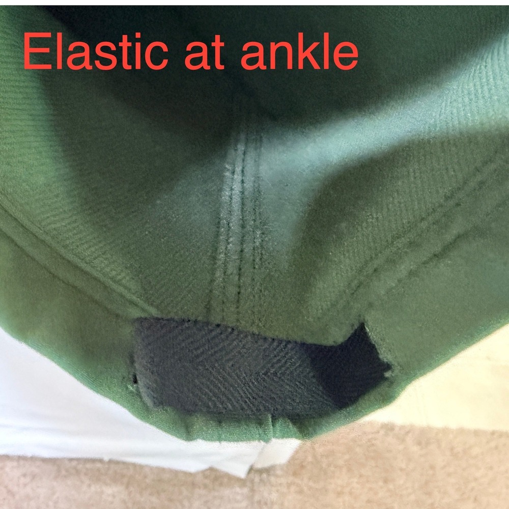Stoic Mens Green Hiking Pants XXL Elastic Waist Drawstring STM059 - Picture 3 of 10